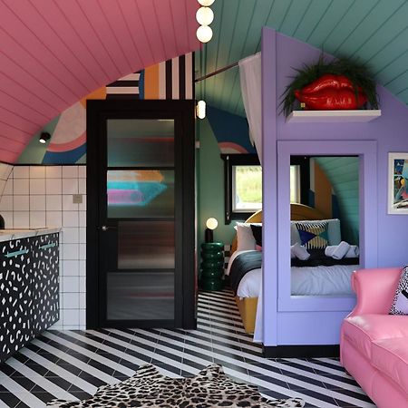 Hungerton Ammonite Glamping Pod & Hot Tub 아파트 외부 사진