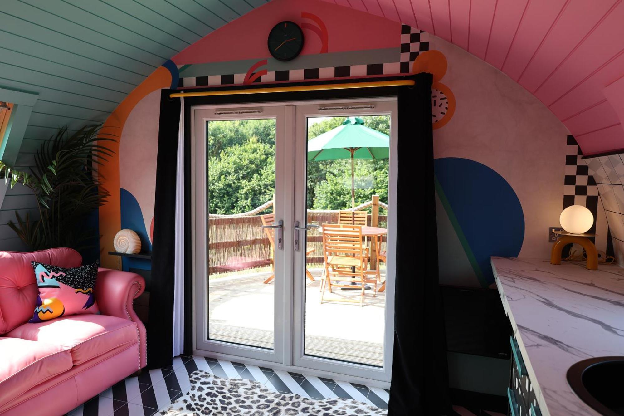 Hungerton Ammonite Glamping Pod & Hot Tub 아파트 외부 사진